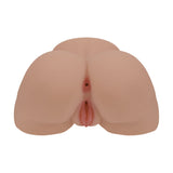 Xkin Bodyforms Lux Arden Dual Entry Vibrating Masturbator Tan, featuring dual entry and realistic details.