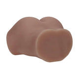 Xkin Bodyforms Eve Rhodes Vibrating Masturbator Brown showcasing lifelike design and soft texture