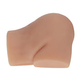 Xkin Nina Vale Dual Entry Vibrating Masturbator Tan in lifelike form showing realistic texture and shape.