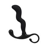 Optimale Zig Zag Silicone P-massager Black designed for prostate health and pleasure.