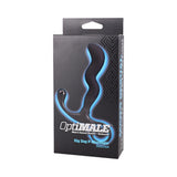 Optimale Zig Zag Silicone P-massager Black packaging featuring a flexible design for prostate health and pleasure.