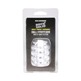 Rock Solid Ball Stretcher Multi-ring System Clear packaging showcasing its flexible and customizable design.