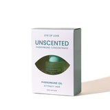 Eye Of Love Unscented Pheromone Concentrate Oil Attract Her 20 ml packaging with bottle inside