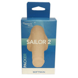 Sailor 2 Packer Vanilla Dildo