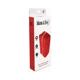 Adam & Eve Eve's Plush Toy Storage Bag packaging featuring a plush, textured design and discreet zipper.