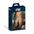 Male Power Eco Cozy Jock Green L/XL packaging featuring a model in comfortable men's underwear.