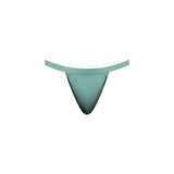 Male Power Eco Cozy Jock Green L/XL front view showcasing its classic jock styling and fresh green color.