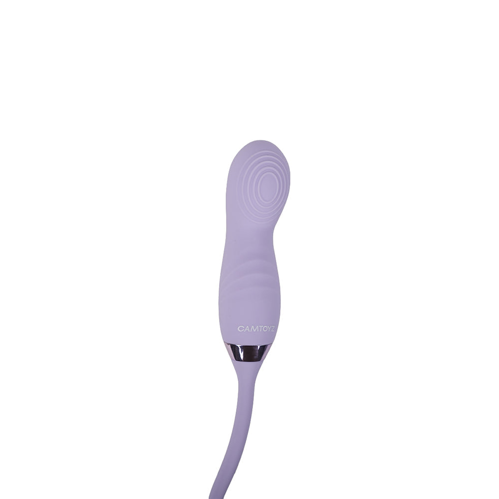 Camtoyz Lotus G-spot Stimulator in soft purple color, designed for intense G-spot pleasure and stimulation.