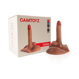 Camtoyz Caster Realistic Torso Casting Kit displayed with a realistic mini torso model, perfect for keepsakes.