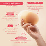 Uva Circular Nipple Covers Nude showcasing their ultra-thin and discreet design for seamless coverage.