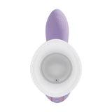 Vive Dolce Callalily G-spot Tapping Stimulator & Breast Vulva Pump top view showcasing its ergonomic design.