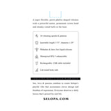 Selopa A Bit Nutty Floppy Phallic Mini Vibrator Pink features 10 vibration settings, waterproof design, and flexibility.