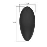 Dimensions of the Spectrum Essentials Compact External Vibrator Black showing size and shape.