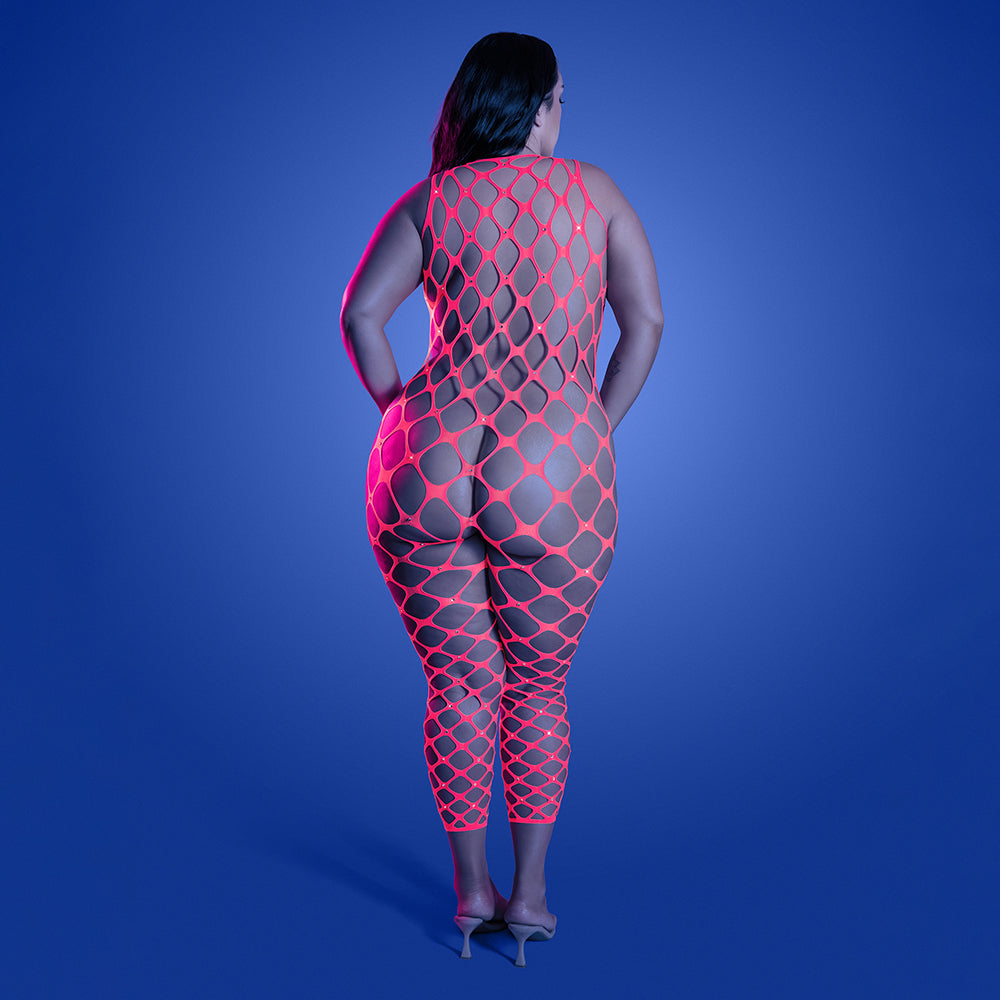 Fantasy Lingerie Glow Want It All Bodystocking Queen - Image 4