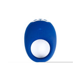Je Joue Mio V2 Vibrating Cock Ring Blue displaying a strong and flexible design for enhanced pleasure.