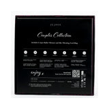 Je Joue Couple's Collection Vibrator Gift Set package back showing features and included items.