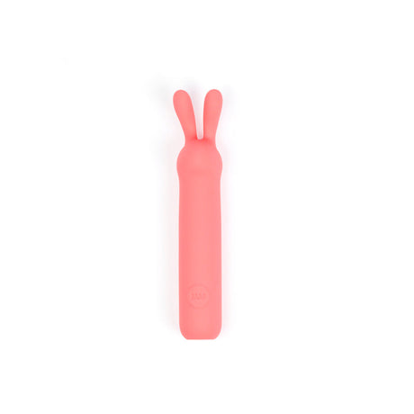 Ily By Je Joue G-Spot Rabbit Bullet Vibrator in pink with bunny ears for dual-action pleasure.