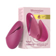 Womanizer Next Liberty Air Clitoral Massager Vibrant Pink with packaging showcasing its 3D Pleasure Air technology.