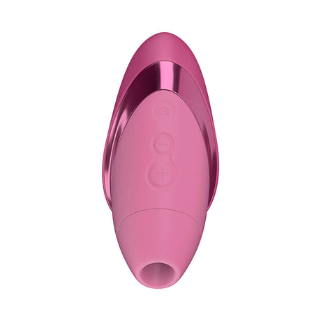 Womanizer Next Liberty Air Clitoral Massager Vibrant Pink showcasing its 3D Pleasure Air technology.