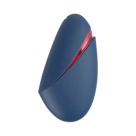 Womanizer Next Liberty Air Clitoral Stimulator Blue Red in a sleek design with a blue and red color scheme.
