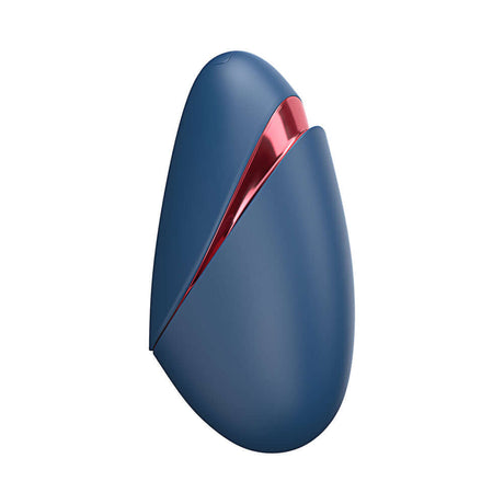 Womanizer Next Liberty Air Clitoral Stimulator Blue Red in a sleek design with a blue and red color scheme.