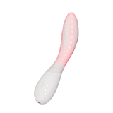 Lelo Mona Spectra Massager Light Pink with LED light technology and ergonomic design for enhanced pleasure.
