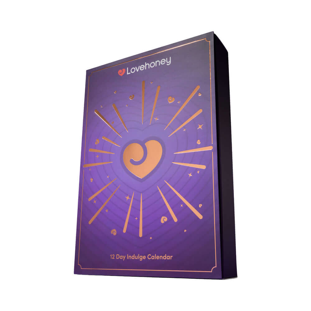 Lovehoney Indulge Advent Calendar 2026 (12 Day) beautifully designed with a heart motif and festive colors.