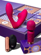 Lovehoney Indulge Advent Calendar 2026 (12 Day) featuring sensual toys for couples' excitement and pleasure.