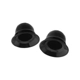 Oxballs Hunkyjunk Nano Nips Nipple-nubs Black Silicone nipple suction cups showcasing sleek black design.