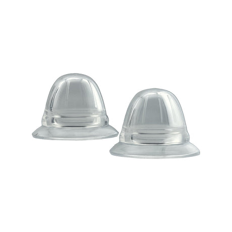 Oxballs Hunkyjunk Nano Nips Nipple-nubs Clear Silicone for enhanced nipple stimulation.