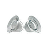 Oxballs Hunkyjunk Nano Nips Nipple-nubs Clear Silicone nipple enhancers for targeted stimulation.