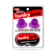 Hunkyjunk Nano Nips Nipple-nubs Purple Silicone package featuring silicone nipsuckers and storage case.