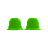 Oxballs Hunkyjunk Nano Nips Nipple-nubs Lizzard Silicone suction cups in vibrant green color.