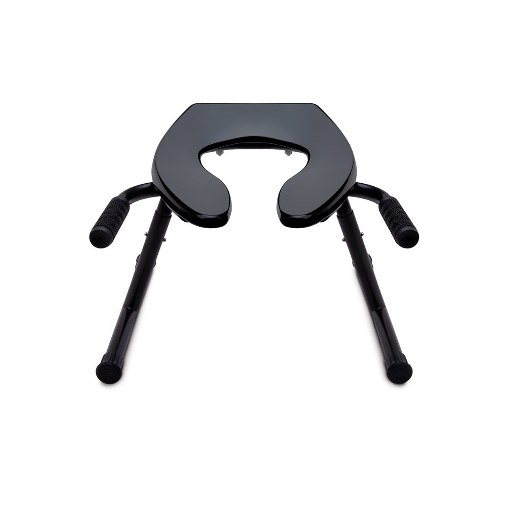 Prowler Red Rimming Seat Black designed for comfort and stability for intense oral play and full-body sensation.
