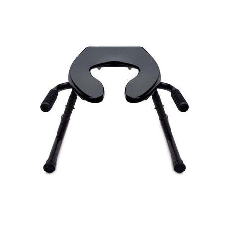 Prowler Red Rimming Seat Black designed for comfort and stability for intense oral play and full-body sensation.