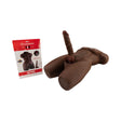 Camtoyz Raw Torso Masculino Nygel Piel Oscura Chocolate displayed with packaging for realistic anatomical features.