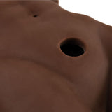Camtoyz Raw Torso Masculino Nygel Piel Oscura Chocolate with detailed anatomical features and lifelike appearance.