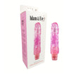 Adam & Eve Full Of Love Vibrator Pink packaging and product displayed together for intimate pleasure.