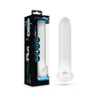 Performance Plus Stoic Silicone Penis Sheath Large in packaging, designed for enhanced size and sensation.