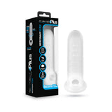 Performance Plus Mercenary Silicone Penis Sheath Small in packaging, a girth-enhancing sleeve for enhanced intimacy.
