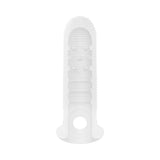 Performance Plus Mercenary Silicone Penis Sheath Small, a girth-enhancing silicone sleeve designed for pleasure.