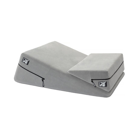 Liberator Wedge & Ramp Sex Combo Original Size Grey on a white background