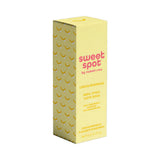 Sweetums Sweet Spot Flavored Fragrance Lemon Meringue packaging with cheerful yellow design and scent details.