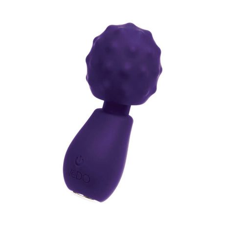 Vedo Meeny Rechargeable Extra Mini Wand Purple offers powerful sensations in a compact design, perfect for travel and discreet pleasure.