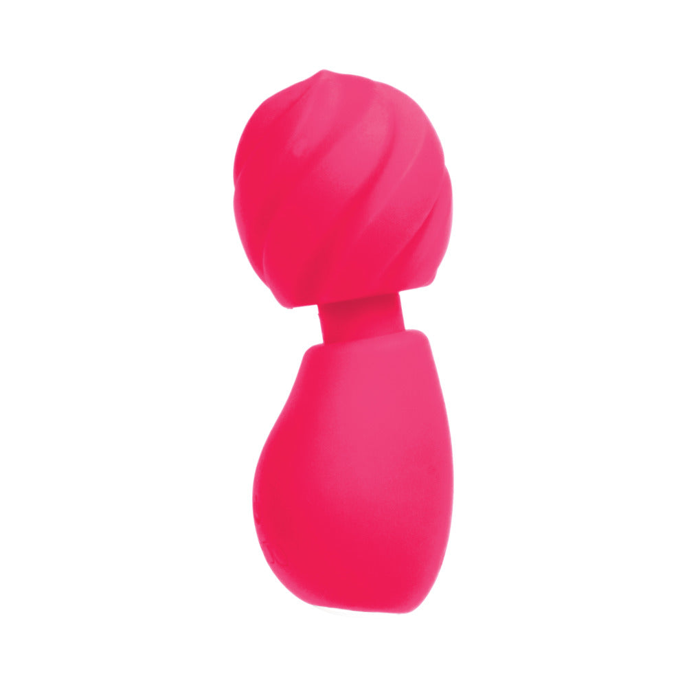 Vedo Miny Rechargeable Extra Mini Wand Pink in a sleek design for portable pleasure and satisfaction.