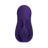 Vedo Luxi Rechargeable Clitoral Finger Vibe Purple - compact, finger-worn design for targeted pleasure.