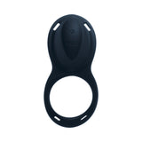Vedo Riski Rechargeable Clitoral Vibe For Couples Black in sleek black design, designed for shared pleasure and intimacy.