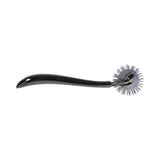 Sportsheets Signature Wartenberg Wheel with three rolling wheels and a curved handle for enhanced control.