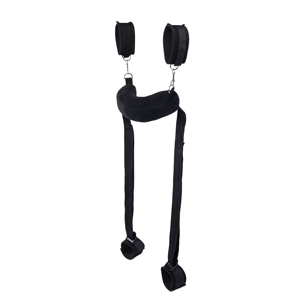 Sportsheets Signature Sex Sling adjustable positioning accessory for intimate play with soft plush surface.