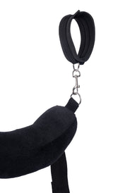 Close-up of Sportsheets Signature Sex Sling's plush support and adjustable strap for enhanced intimacy.
